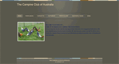 Desktop Screenshot of campines.org