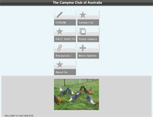Tablet Screenshot of campines.org